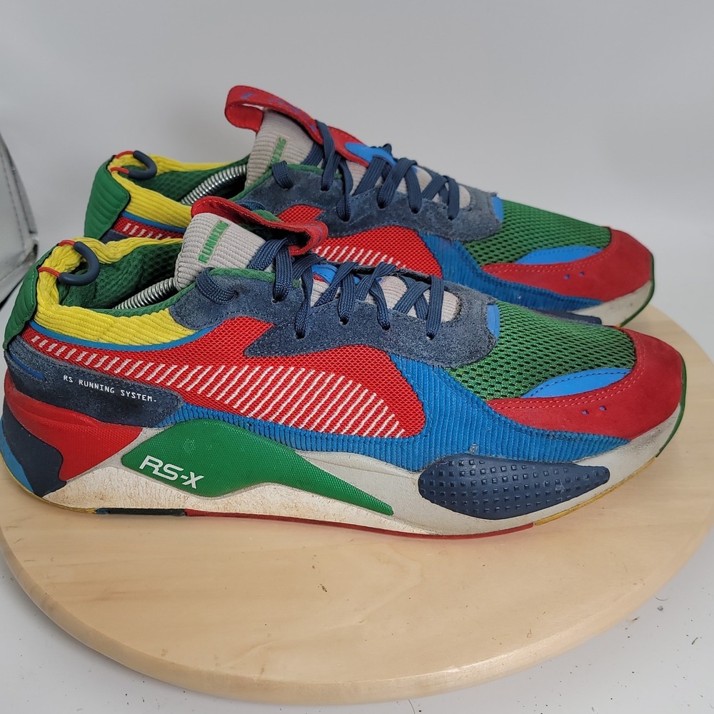 PUMA RS-X Market Multi Men Mesh Colorblock Sneakers Shoes Multicolor Size 13